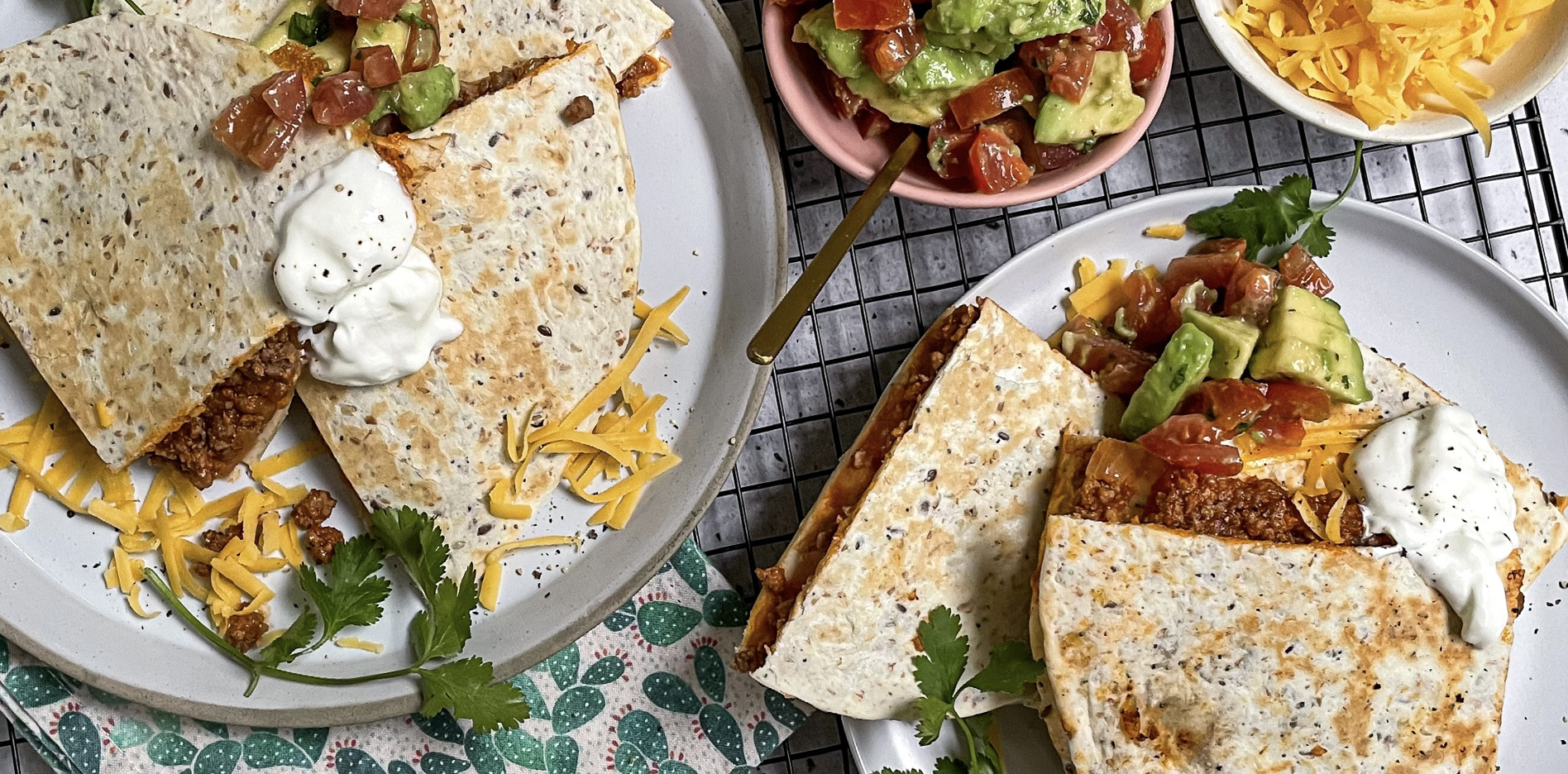 Easy-Peasy Cheesy Quesdadilla