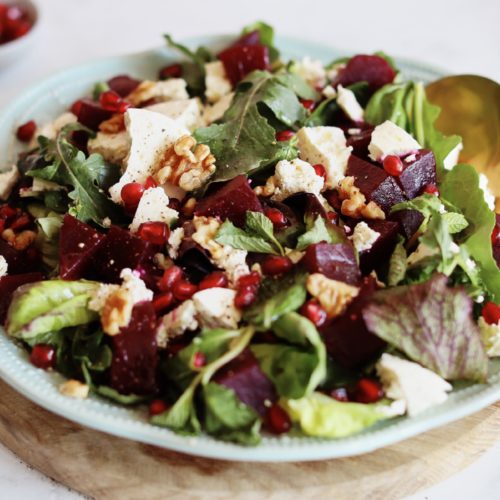 Beetroot, Feta & Walnut Salad