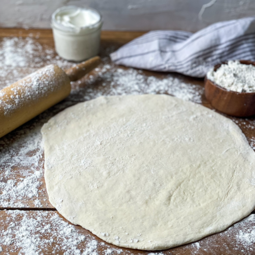 Two Ingredient Pizza Dough