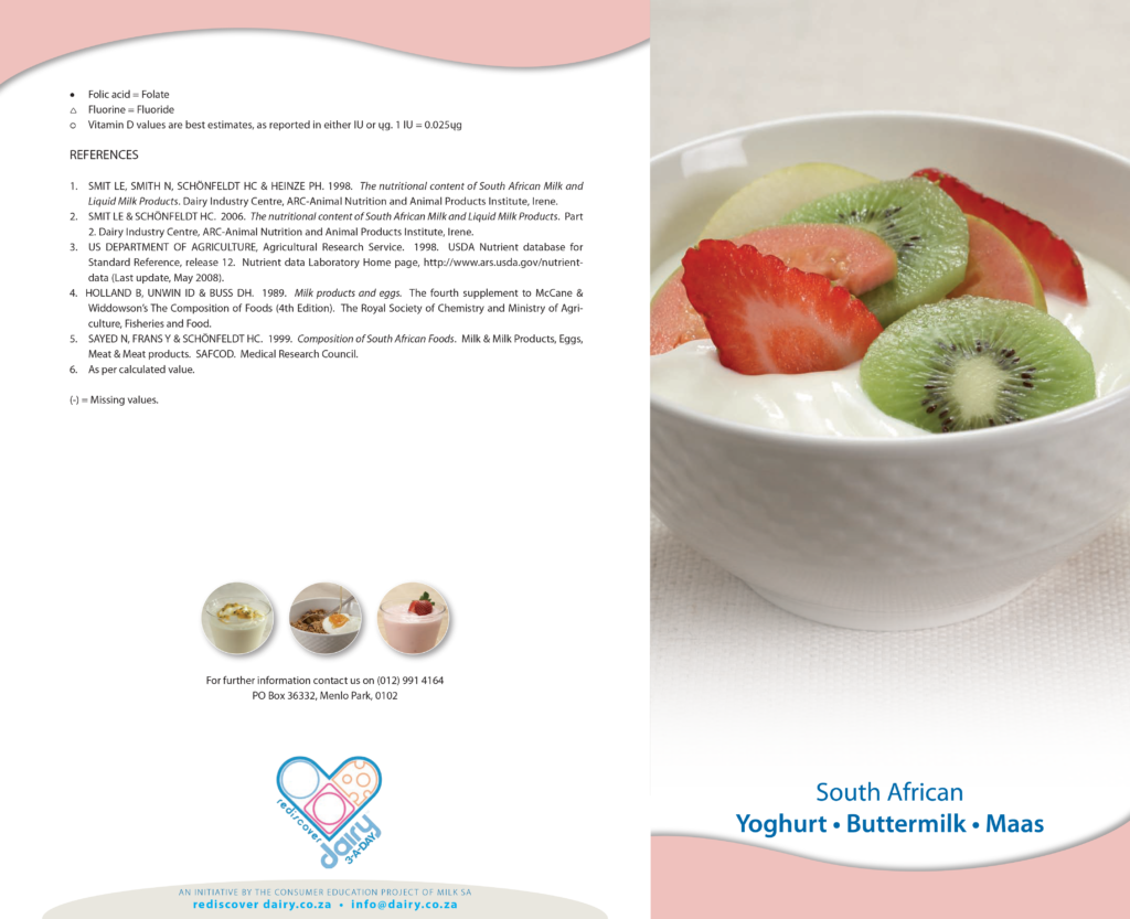 Yoghurt, buttermilk & maas Rediscover Dairy